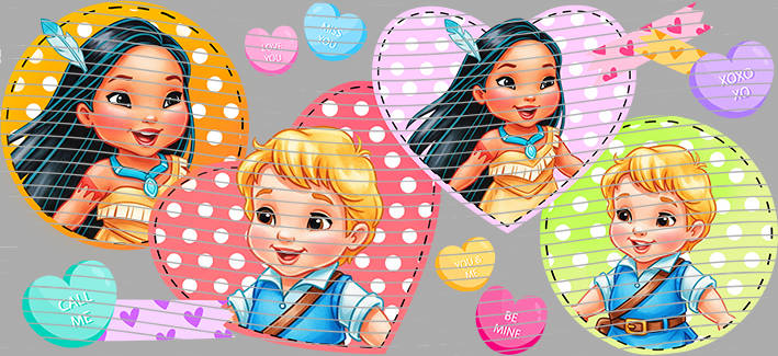 16oz Disney style-D-814